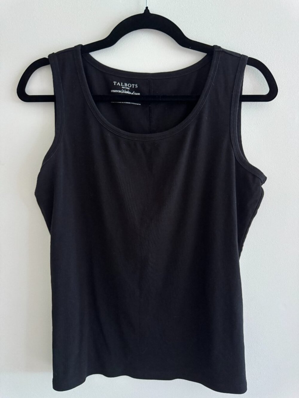 Talbot's Petite Stretch Weekend Tank - Large (petite)